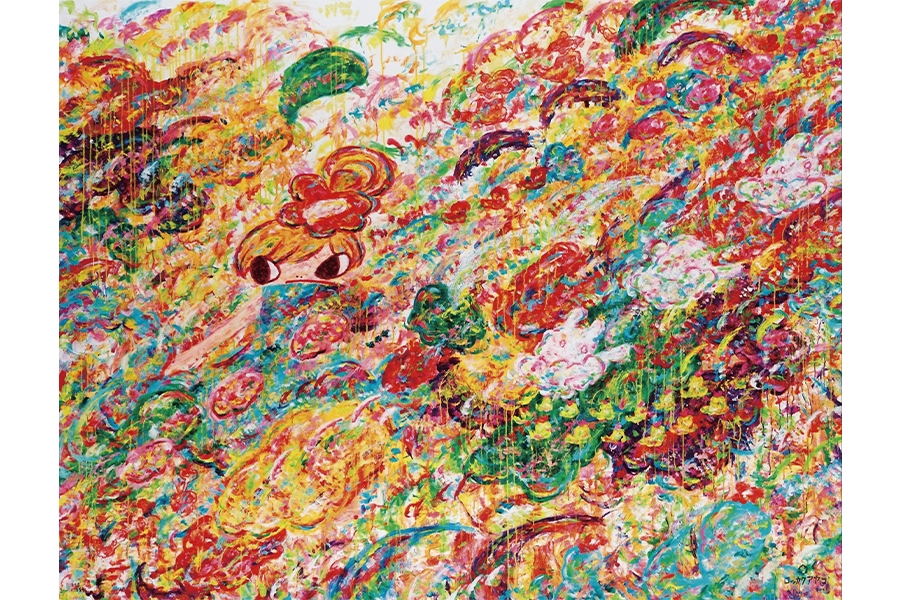 Ayako Rokkau 六角彩子 最新リミテッド・エディション版画 『三連作』 Ayako Rokkaku 六角彩子| Untitled 無題| Contemporary Day