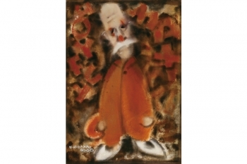 No3655 額装　中国人画家　陳偉　油彩画「花瓶」油絵　洋画　静物画　送料無料 No3655 額装 中国人画家 陳偉 油彩画「花瓶」油絵 洋画 静物画